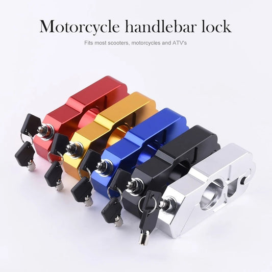 Motorcycle Handlebar Lock