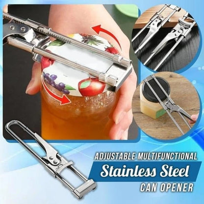 Adjustable can opener