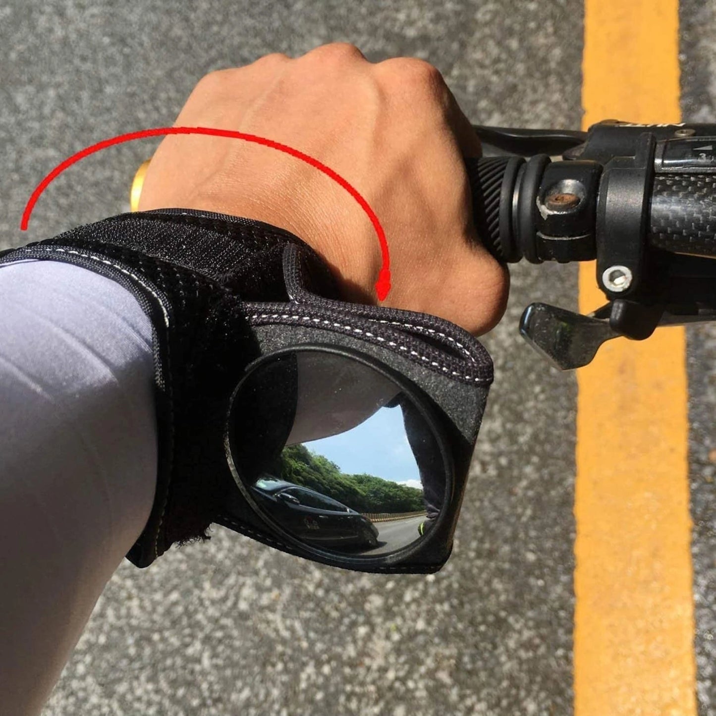 Bike Wrist Safety Mirror