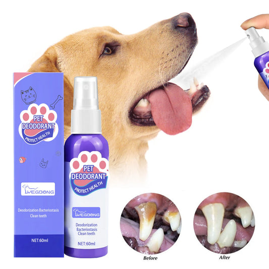 Spray per la pulizia dei denti per animali domestici