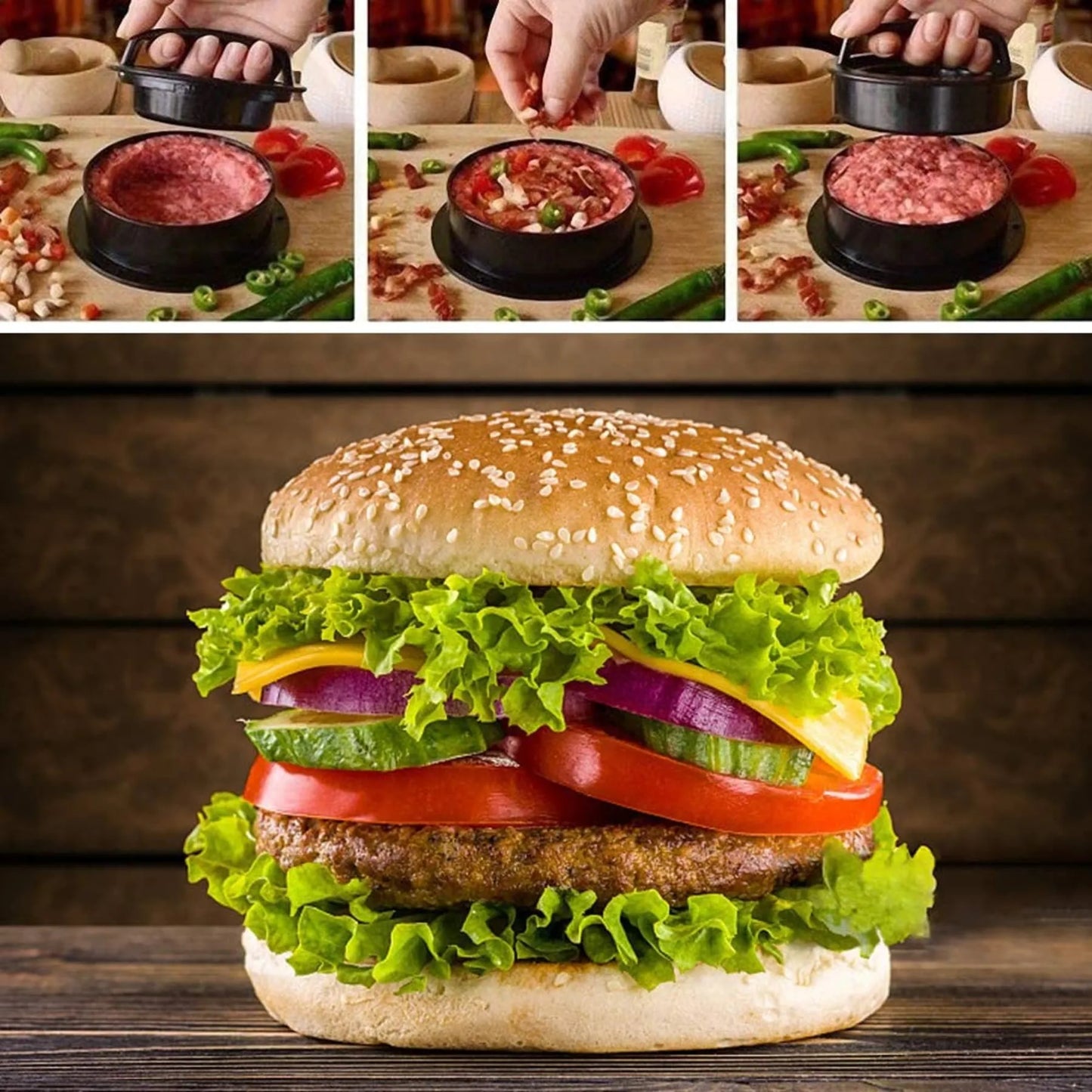 La migliore attrezzatura per hamburger
